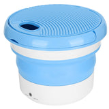 7L Portable Washing Machine Mini Foldable Washing Machine Portable Laundry Washer BlueUK Plug 100‑240V