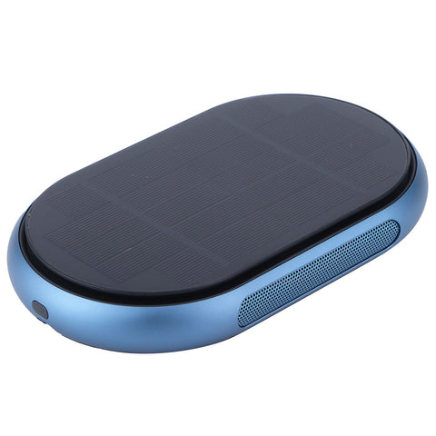 Blue Solar Air Purifier Aluminum Alloy USB Charging Car Air Cleaner for Home Car Living Room In Australia - Darrahopens