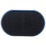 Blue Solar Air Purifier Aluminum Alloy USB Charging Car Air Cleaner for Home Car Living Room