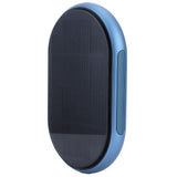Blue Solar Air Purifier Aluminum Alloy USB Charging Car Air Cleaner for Home Car Living Room