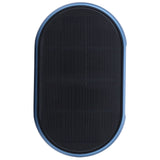 Blue Solar Air Purifier Aluminum Alloy USB Charging Car Air Cleaner for Home Car Living Room