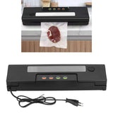 Black Food Vacuum Packaging Machine Automatic Vacuum Sealing Machine for Home