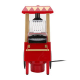 Red Retro Model Automatic Popcorn Machine Household Corn Popper for Party Birthday GiftEU Plug 220V