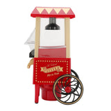 Red Retro Model Automatic Popcorn Machine Household Corn Popper for Party Birthday GiftEU Plug 220V