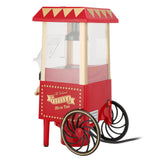 Red Retro Model Automatic Popcorn Machine Household Corn Popper for Party Birthday GiftEU Plug 220V