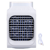 350ml Air Cooler USB Charging 90 Degree Shaking Head Spray Cooling Night Light Portable Cooling Fan In Australia - Darrahopens