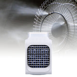 350ml Air Cooler USB Charging 90 Degree Shaking Head Spray Cooling Night Light Portable Cooling Fan