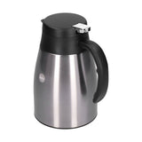 24V 1200ml Car Water Heater Pot with Base Portable Stainless Steel Electric Kettle Pot for Truck CarWhite