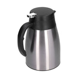 24V 1200ml Car Water Heater Pot with Base Portable Stainless Steel Electric Kettle Pot for Truck CarWhite