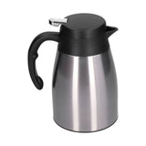 24V 1200ml Car Water Heater Pot with Base Portable Stainless Steel Electric Kettle Pot for Truck CarWhite