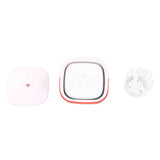 Mini Washing Machine Foldable Small Washing Machine Wash and Dry with Drain Basket for Kids Clothes Underwear Apartment Dorm Camping 100‑240V Pink EU Plug
