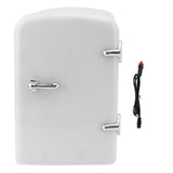 Mini Fridge 4L Portable Cooler Warmer Personal Refrigerator Includes DC12V Car Plug for Skin Care Beverage