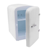 Mini Fridge 4L Portable Cooler Warmer Personal Refrigerator Includes DC12V Car Plug for Skin Care Beverage
