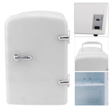 Mini Fridge 4L Portable Cooler Warmer Personal Refrigerator Includes DC12V Car Plug for Skin Care Beverage