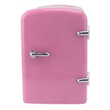 Mini Fridge 4L Portable Cooler Warmer Personal Refrigerator Includes DC12V Car Plug for Skin Care Beverage