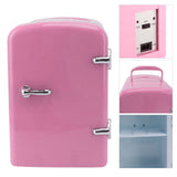 Mini Fridge 4L Portable Cooler Warmer Personal Refrigerator Includes DC12V Car Plug for Skin Care Beverage