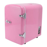 Mini Fridge 4L Portable Cooler Warmer Personal Refrigerator Includes DC12V Car Plug for Skin Care Beverage