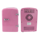 Mini Fridge 4L Portable Cooler Warmer Personal Refrigerator Includes DC12V Car Plug for Skin Care Beverage