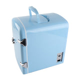 Mini Fridge 4L Portable Cooler Warmer Personal Refrigerator Includes DC12V Car Plug for Skin Care Beverage