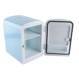 Mini Fridge 4L Portable Cooler Warmer Personal Refrigerator Includes DC12V Car Plug for Skin Care Beverage
