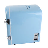 Mini Fridge 4L Portable Cooler Warmer Personal Refrigerator Includes DC12V Car Plug for Skin Care Beverage