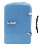 Mini Fridge 4L Portable Cooler Warmer Personal Refrigerator Includes DC12V Car Plug for Skin Care Beverage