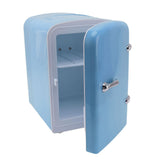Mini Fridge 4L Portable Cooler Warmer Personal Refrigerator Includes DC12V Car Plug for Skin Care Beverage