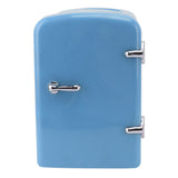 Mini Fridge 4L Portable Cooler Warmer Personal Refrigerator Includes DC12V Car Plug for Skin Care Beverage
