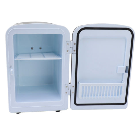 Mini Fridge 36W 4L 6cans Capacity Portable Travel Car Refrigerator Cooler and Warmer Low Noise with DC12V Car Adapter for Skincare Snacks In Australia - Darrahopens