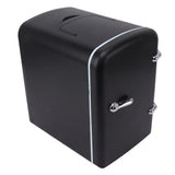 Mini Fridge 36W 4L 6cans Capacity Portable Travel Car Refrigerator Cooler and Warmer Low Noise with DC12V Car Adapter for Skincare Snacks