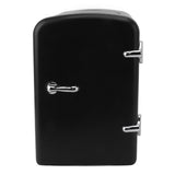 Mini Fridge 36W 4L 6cans Capacity Portable Travel Car Refrigerator Cooler and Warmer Low Noise with DC12V Car Adapter for Skincare Snacks