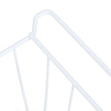 2Pcs Freezer Wire Storage Basket Organizer Bin Hanging Metal Rack with PE Coating L 45cm X W 24.5cm X H 20cm In Australia - Darrahopens