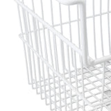 Darrahopens Appliances > Kitchen Appliances > Kitchen Appliance Accessories 2Pcs Freezer Organizer Bins Steel Wire Large Capacity Strong Bearing Freezer Basket with Handle for Closet Countertops 49.5 X 29 X 27cm / 19.5 X 11.4 X 10.6in (L X W X H) with 9cm / 3.5in Handle In Australia - Darrahopens