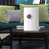 Small Dehumidifier Silent 1800ml Water Tank Mini Dehumidifier with Auto Shut Off for Bedroom Closet Study EU Plug 220V