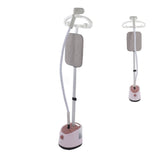 Standing Fabric Steam Iron with Hanger Pink 2000W Powerful Garment Steam Iron for Home