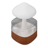 Rain Cloud Humidifier USB Plug in Moisturizing Aroma Diffuser Humidifier with Colorful Light for Bedroom Office