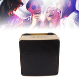 Karaoke Machine with Dual Microphone 10W Portable Bluetooth Speaker for Kids Birthday Home Party Gold