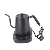 Darrahopens Appliances > Kitchen Appliances > Kettles Gooseneck Electric Kettle Stainless Steel Pour Over Tea Coffee Kettle Automatic Temperature Control Insulation Tea Pot for Office Home Black CN 220V In Australia - Darrahopens