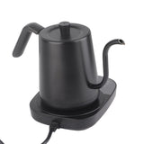 Darrahopens Appliances > Kitchen Appliances > Kettles Gooseneck Electric Kettle Stainless Steel Pour Over Tea Coffee Kettle Automatic Temperature Control Insulation Tea Pot for Office Home Black CN 220V In Australia - Darrahopens