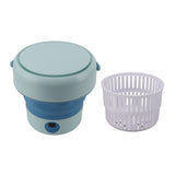 Portable Washing Machine 4.8L High Capacity Foldable Deep Cleaning for Underwear Baby Clothes