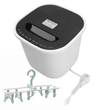 Portable Washing Machine USB Powered Mini Turbo Washing Machine with Clothes Drying Rack 6L Capacity 30 Minutes Auto Power Off Blue In Australia - Darrahopens