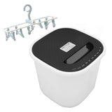 Portable Washing Machine USB Powered Mini Turbo Washing Machine with Clothes Drying Rack 6L Capacity 30 Minutes Auto Power Off Blue In Australia - Darrahopens