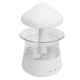 Rain Cloud Humidifier 7 Changing Color Light Rain Drop Humidifier Diffuser with Remote Control for Relax Sleeping White