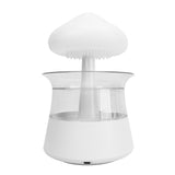Rain Cloud Humidifier 7 Changing Color Light Rain Drop Humidifier Diffuser with Remote Control for Relax Sleeping White