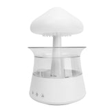 Rain Cloud Humidifier 7 Changing Color Light Rain Drop Humidifier Diffuser with Remote Control for Relax Sleeping White
