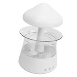 Rain Cloud Humidifier 7 Changing Color Light Rain Drop Humidifier Diffuser with Remote Control for Relax Sleeping White