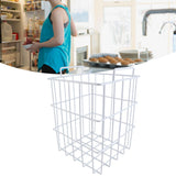Freezer Wire Baskets High Capacity Deep Refrigerator Organizer Basket for Kitchen Food
