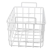 Freezer Wire Baskets Durable High Capacity Deep Refrigerator Organizer Basket for Kitchen Food Height 385mm
