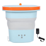 Portable Washing Machine 6L TPR Negative Ion Foldable Mini Laundry Bucket Washer for RV Travel Apartment