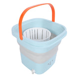Portable Washing Machine 6L TPR Negative Ion Foldable Mini Laundry Bucket Washer for RV Travel Apartment In Australia - Darrahopens
